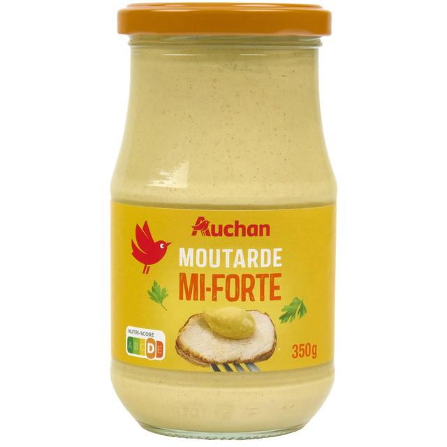 3596710306381 - Auchan - Moutarde Mi Forte