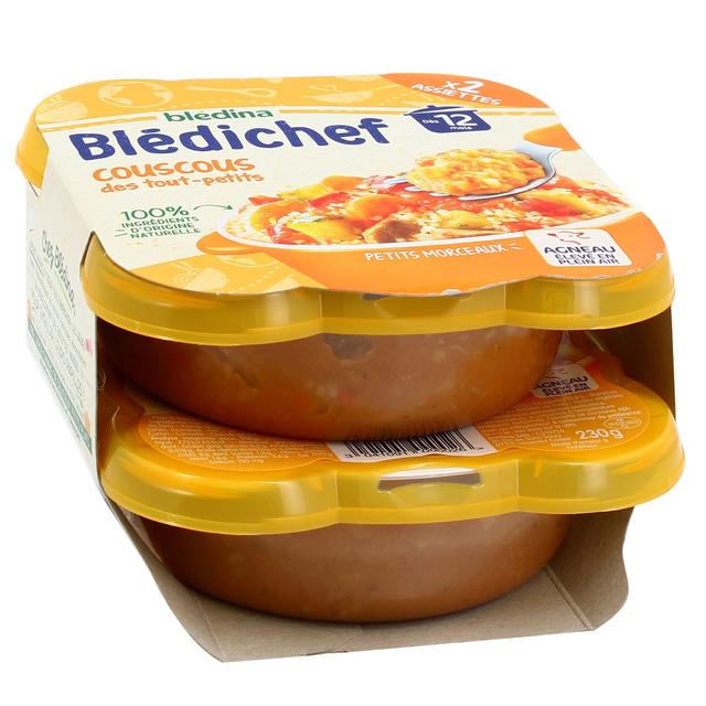 3041091436481 - Blédina - Blédi'chef - Couscous des Tout Petit Assiette Bébé Dès 12 mois