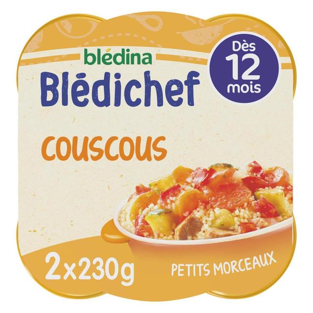 3041091436481 - Blédina - Blédi'chef - Couscous des Tout Petit Assiette Bébé Dès 12 mois