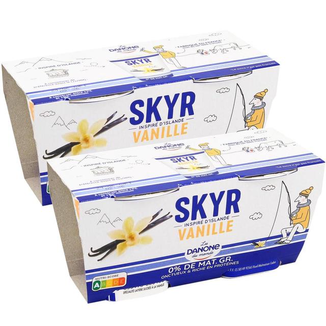 2050000387081 - Les Danone Du Monde - Skyr Vanille 0%mg