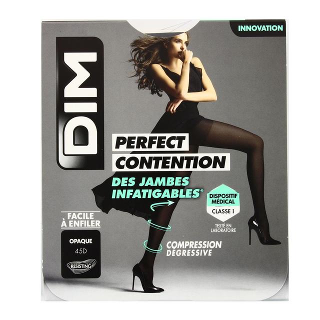 3610861817081 - Dim - Collant Opaque Noir Perfect Contention 45D