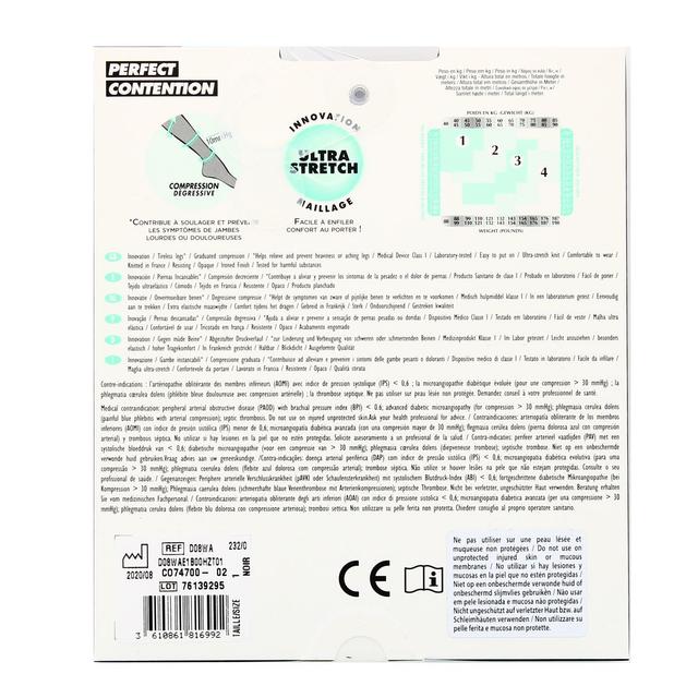 3610861817081 - Dim - Collant Opaque Noir Perfect Contention 45D