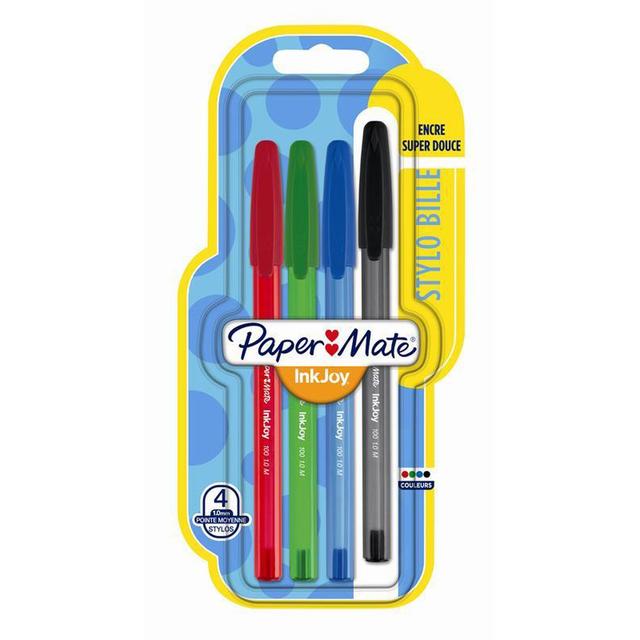 3501179567181 - Papermate - Stylos Bille Inkjoy 100CAP Couleurs assorties