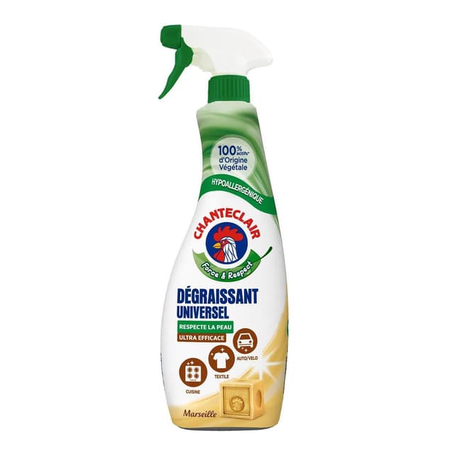8015194517281 - Chanteclair - Spray dégraissant universel - Marsseille & Citron