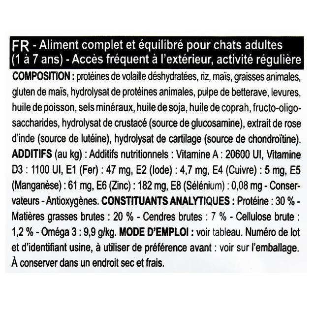 3182550707381 - Royal Canin - Croquettes Outdoor Active Life Soutien de l'Activité pour Chat Adulte d'Extérieur