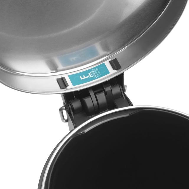 8710755478581 - Brabantia - Poubelle à pédale slimline moion control chromée