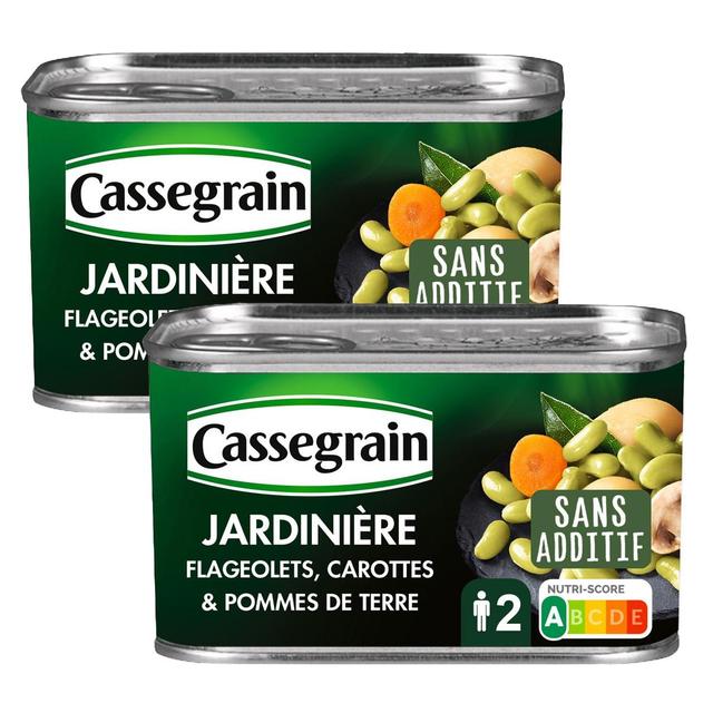 2050000101182 - Cassegrain - Jardinière de flageolets, carottes et pommes de terre