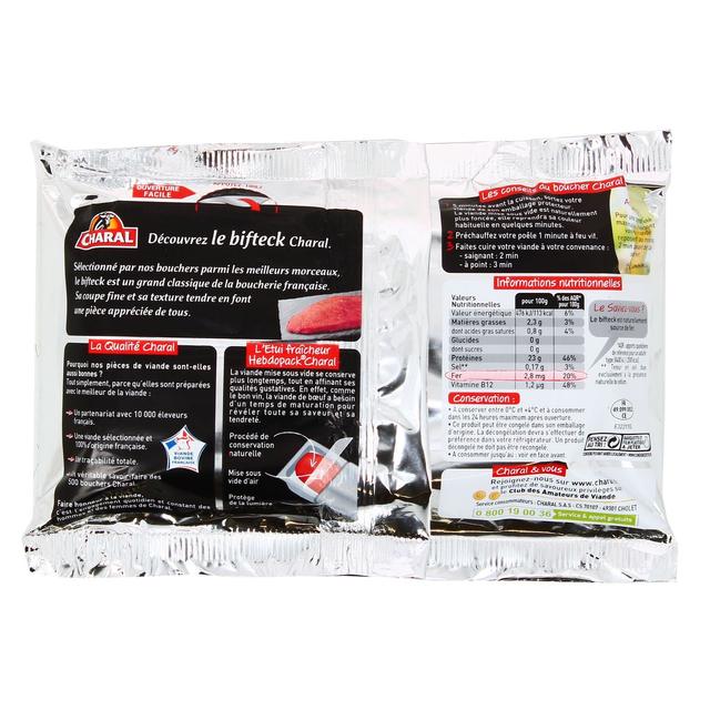 3181238941482 - Charal - Biftecks de Boeuf