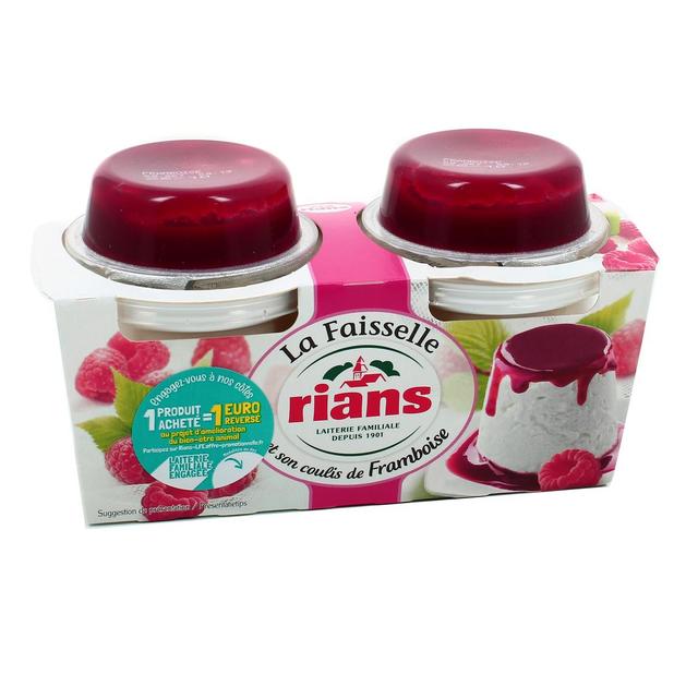 3184670001882 - Rians - Faisselle et son coulis de Framboises