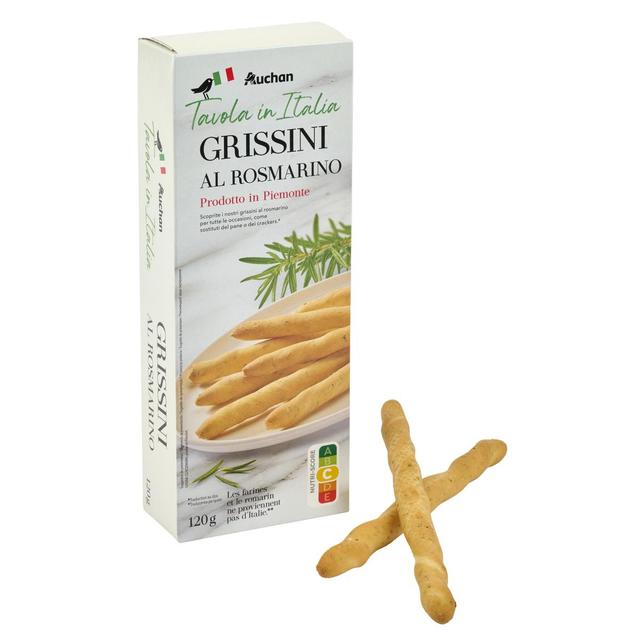 3596710542482 - Auchan Tavola In Italia - Gressins au romarin