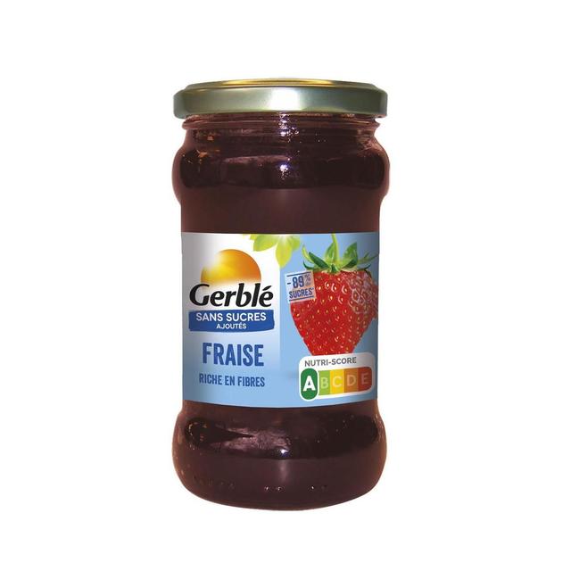 3175681854482 - Gerblé Sans Sucres Ajoutés - Fraise à tartiner -89% de sucres en moins