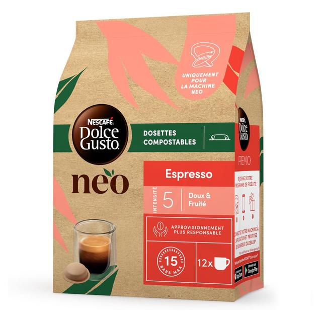 8445290454782 - Nescafe Dolce Gusto Neo - Café espresso Intensité 5