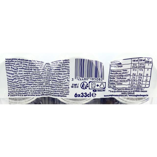 3124480185082 - Orangina - Zèro