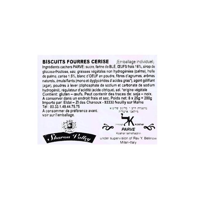 8005380855082 - Freddi - Dolcetto Biscuit Fourré Cerise