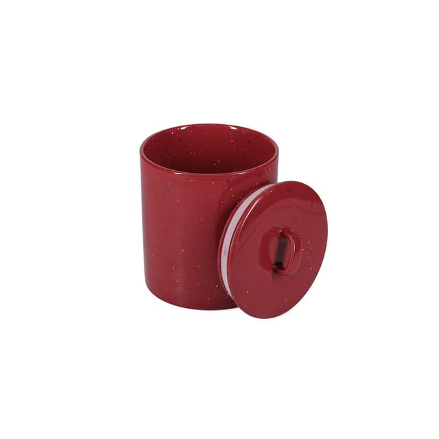 5410595785582 - Collection Fika - Bocal 14xH18cm avec couvercle burgundy Fika