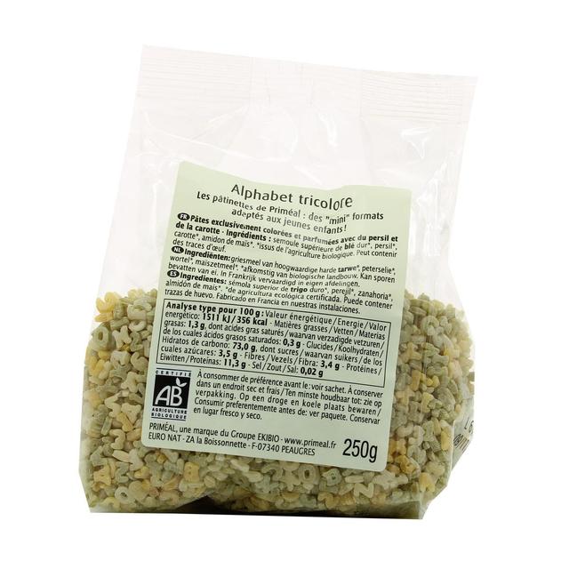 3380390017282 - Priméal - Les patinettes, alphabet tricolore, bio