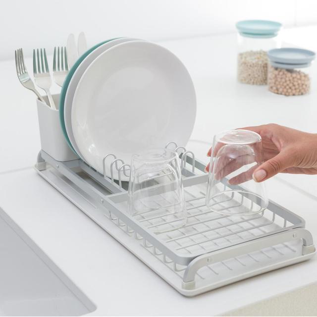 8710755117282 - Brabantia - Egouttoir à Vaisselle (small) Light grey