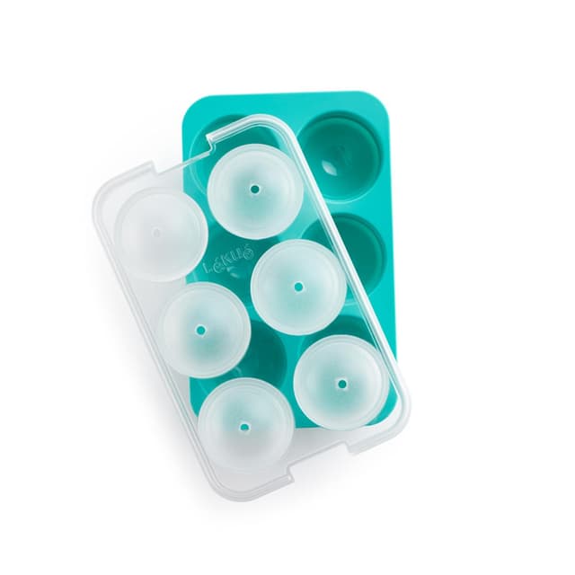 8710755887482 - Lékué - Plateau à glaçons sphériques XL - Turquoise