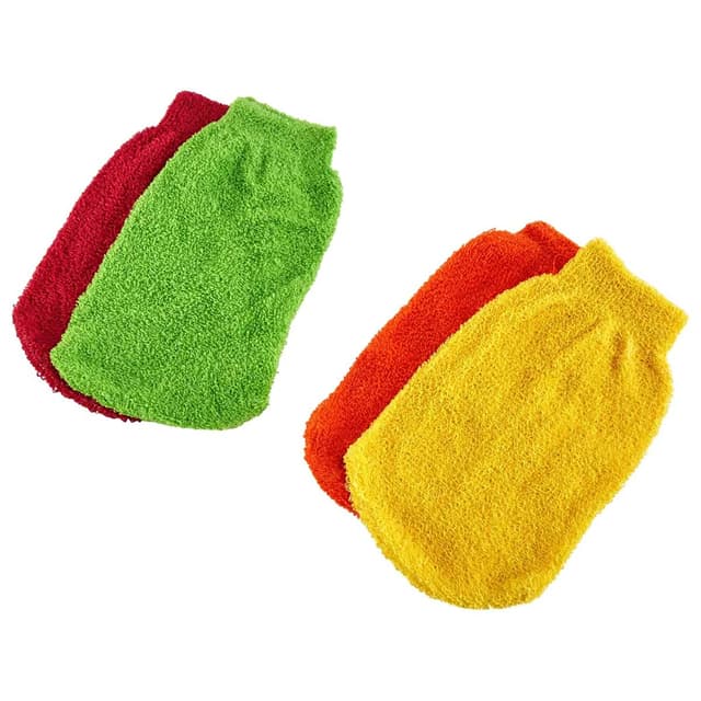 3245678668382 - COSMIA - Gant massage doux tissu éponge
