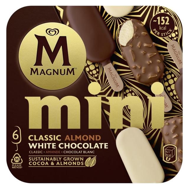 8711327609082 - Magnum Mini - Mini Bâtonnets Glacés 3 variétés