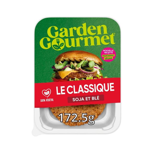8445291659582 - Garden Gourmet - Le Classique soja et blé
