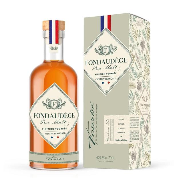 3760042529682 - Fondaudege - Whisky pure malt finition tourbée 40°