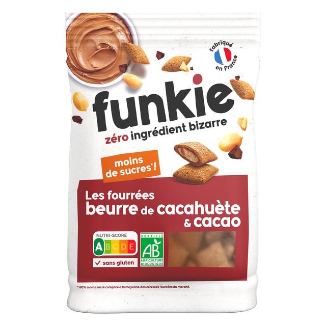 3770008009882 - Funkie - Céréales fourrées Beurre de cacahuète et Cacao bio