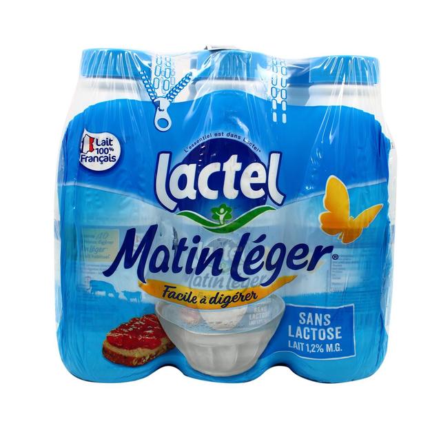 2050000404269 - Matin Léger de Lactel - Lait demi écrémé