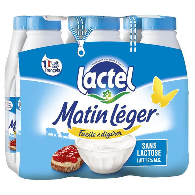 2050000404269 - Matin Léger de Lactel - Lait demi écrémé