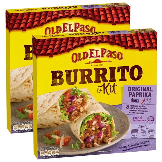 2050000420283 - Old el Paso - Kit pour burritos original doux