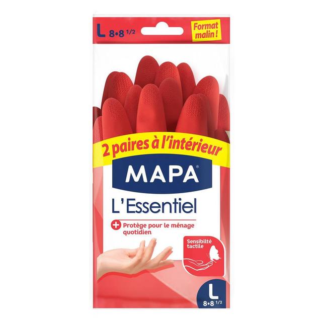 3384122160383 - Mapa - Gants de ménage L'essentiel 8-8,5
