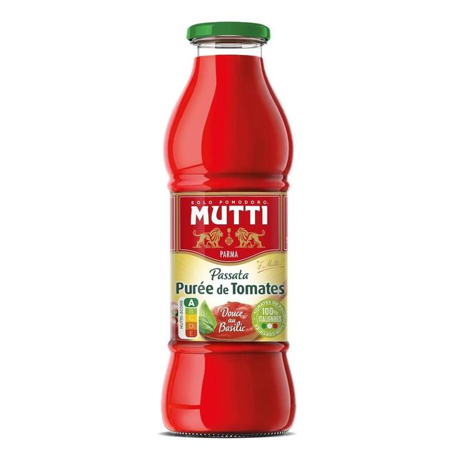 8005110630583 - Mutti - Purée de tomate au basilic - Passata