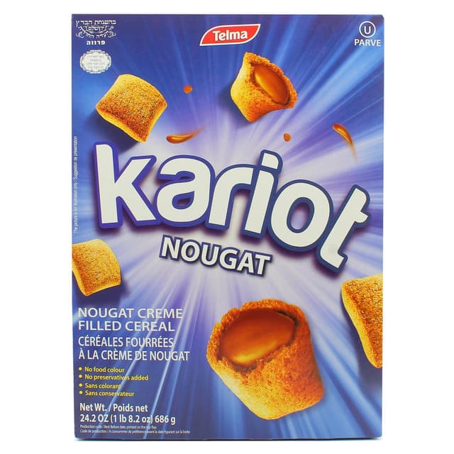 0084685000883 - Telma - Céréales Fourrées à la Crème de Nougat