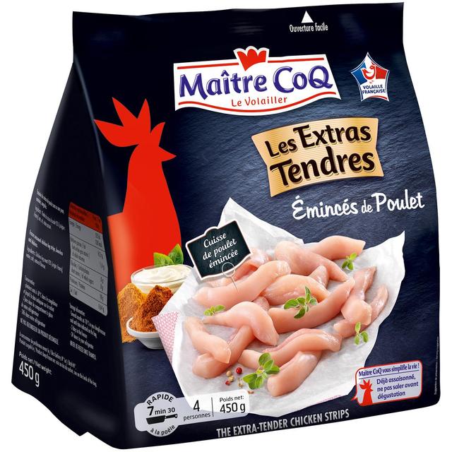 3230890001383 - Maître Coq - Emincés de cuisse de poulet tendre