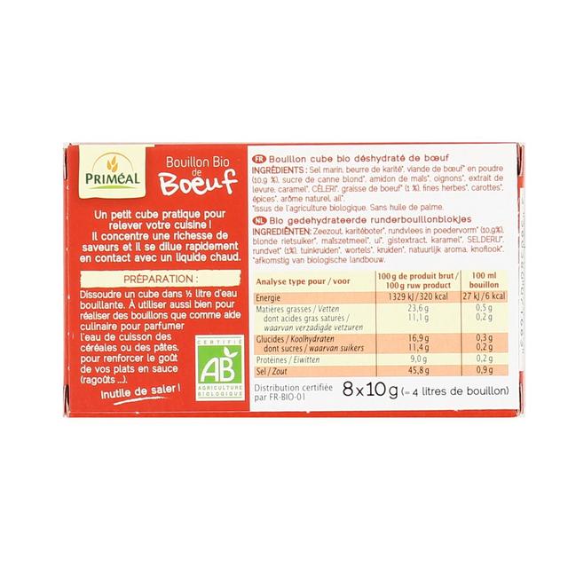 3380380071683 - Priméal - Bouillon Bio de Boeuf