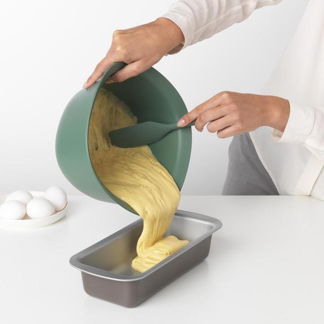 8710755121883 - Brabantia - Spatule à pâtisserie plus grattoir silicone Fir Green