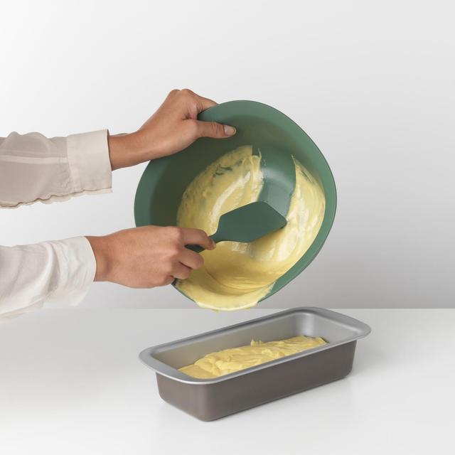 8710755121883 - Brabantia - Spatule à pâtisserie plus grattoir silicone Fir Green