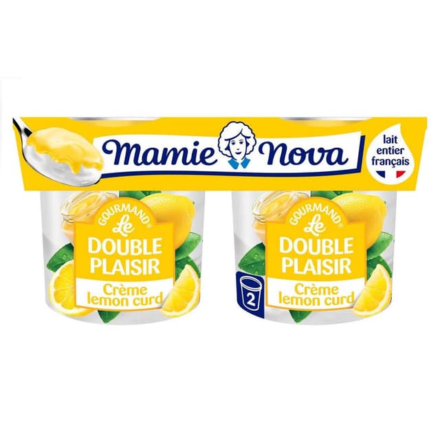 3456770002183 - Mamie Nova - Double plaisir aromatisé crème lemon curd