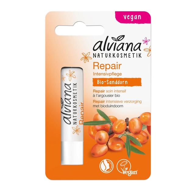 4260167182483 - Alviana - Baume lèvres Bio - Réparateur à l'huile d'argousier