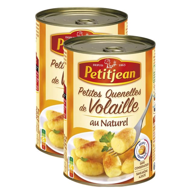 2050000112683 - Petitjean - Petites Quenelles de Volaille au naturel