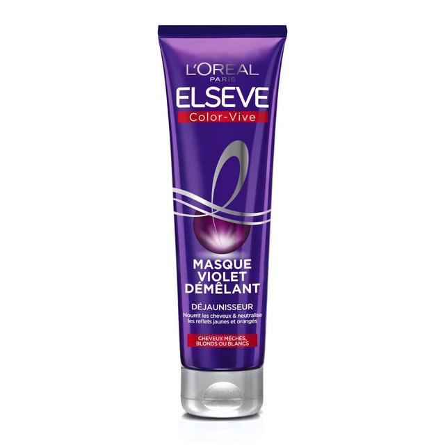 3600523682683 - Elsève - Masque violet déjaunisseur pour cheveux méchés, blonds ou blancs