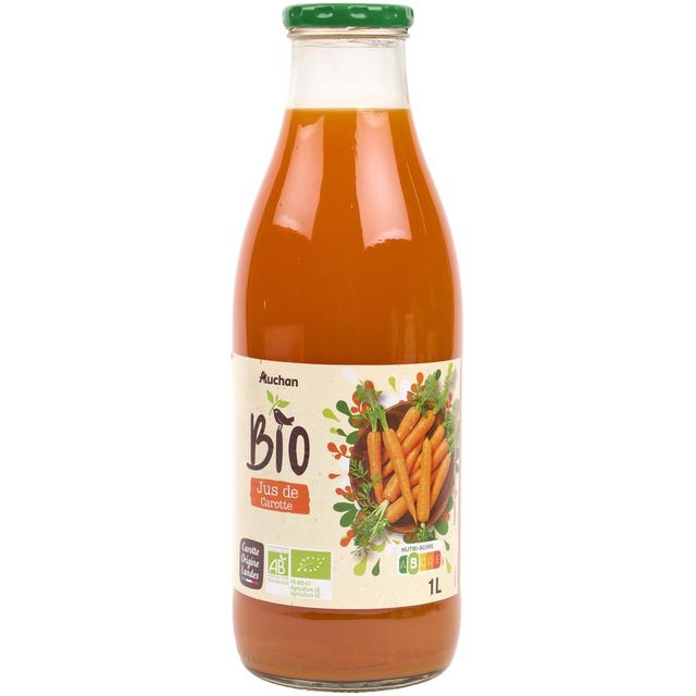 3596710473083 - Auchan BIO - Jus de carottes des Landes bio filière responsable