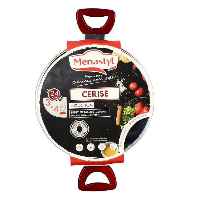 3256390194783 - Ménastyl - Faitout Cerise  - Tous feux dont induction