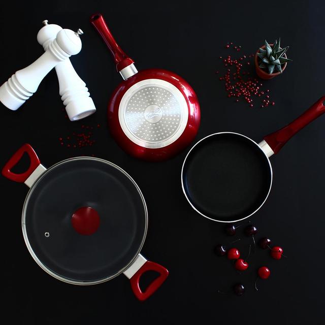 3256390194783 - Ménastyl - Faitout Cerise  - Tous feux dont induction