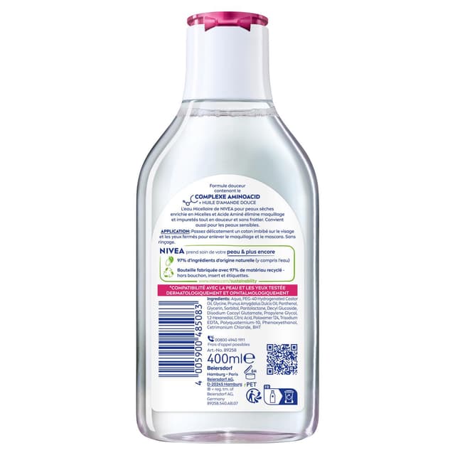 4005900485083 - Nivea - Eau micellaire Visage Yeux