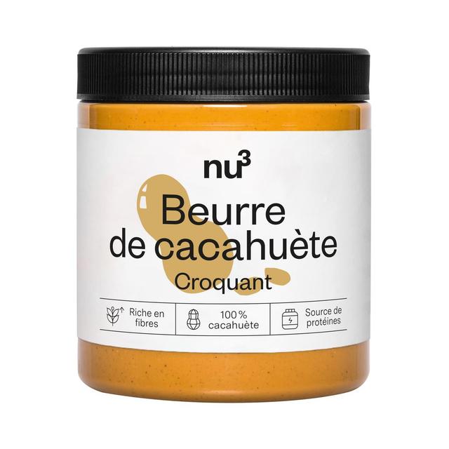 4260744956483 - NU3 - Beurre de cacahuète croquant- Crunchy