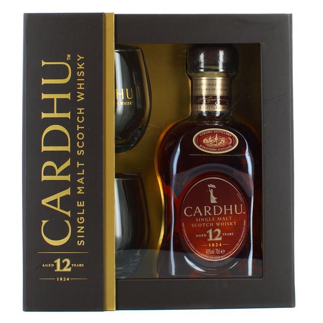 5000267177083 - Cardhu - Whisky single malt 12 ans 40° coffret 2 verres