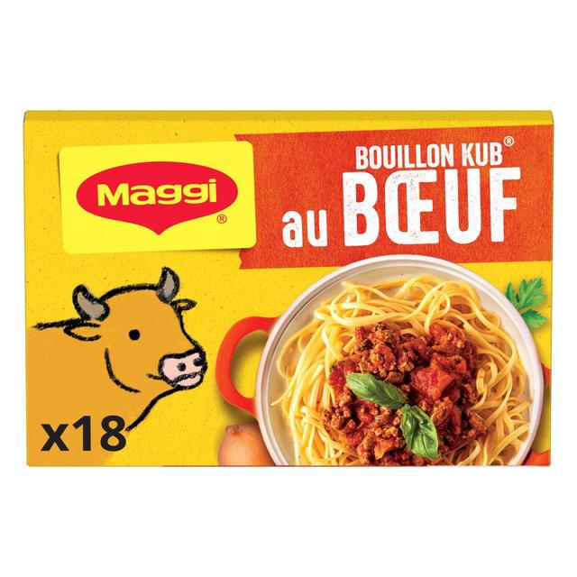 7613033687983 - Maggi - Bouillon Kub boeuf - 18 cubes