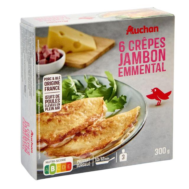 3596710468683 - Auchan - Crêpe jambon emmental