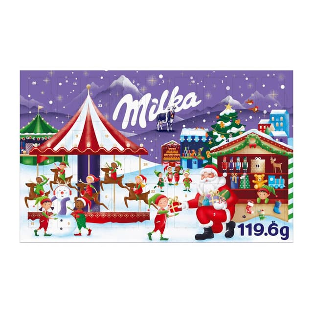 7622400969683 - Milka - Calendrier de l'avent au chocolat au lait